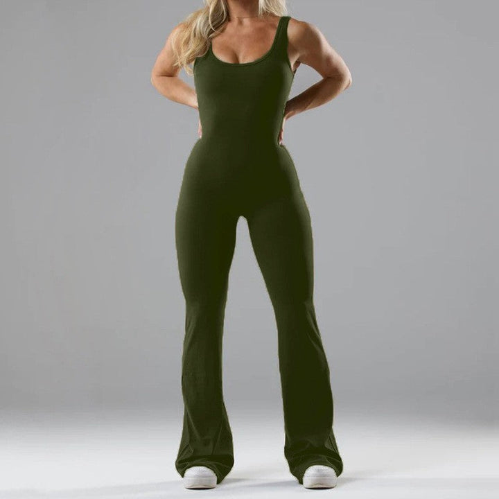 Levoire | Combinaison Scar Sports Affinante Combinaison Vert (avec coussins de poitrine)