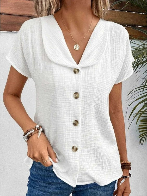 Levoire | Chemise avec col et boutons Blanc