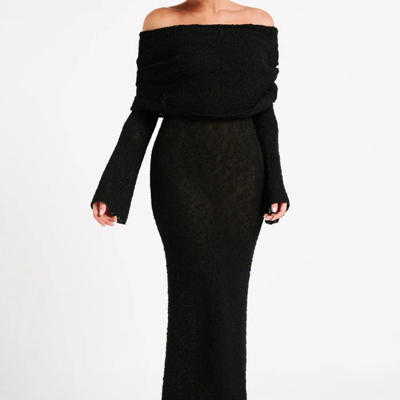 Levoire | Robe ajustée à manches longues, idéale pour les occasions festives