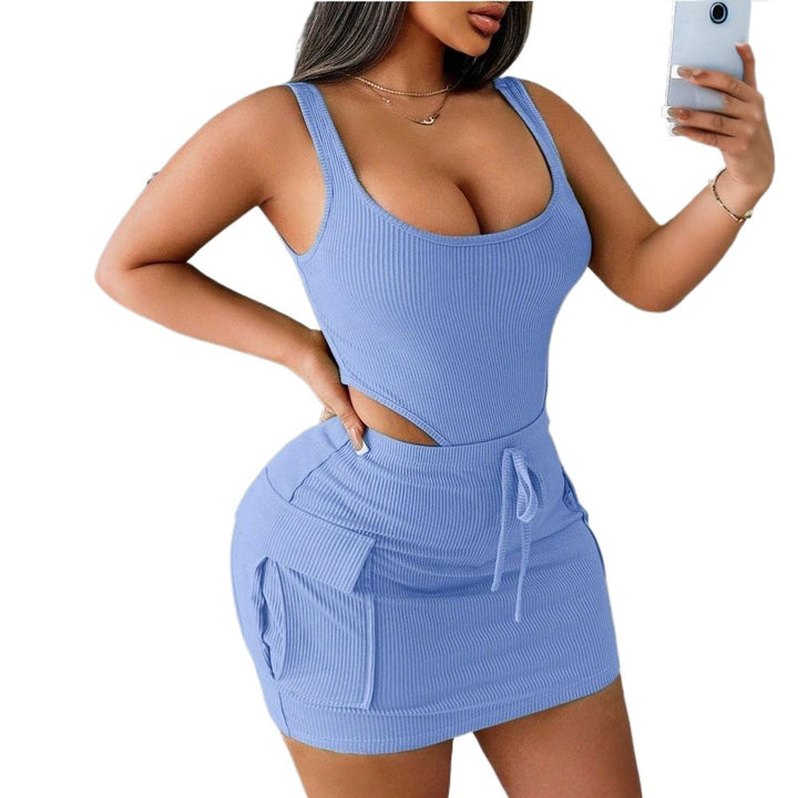 Robe élégante pour femmes avec poches latérales et haute élasticité Levoire