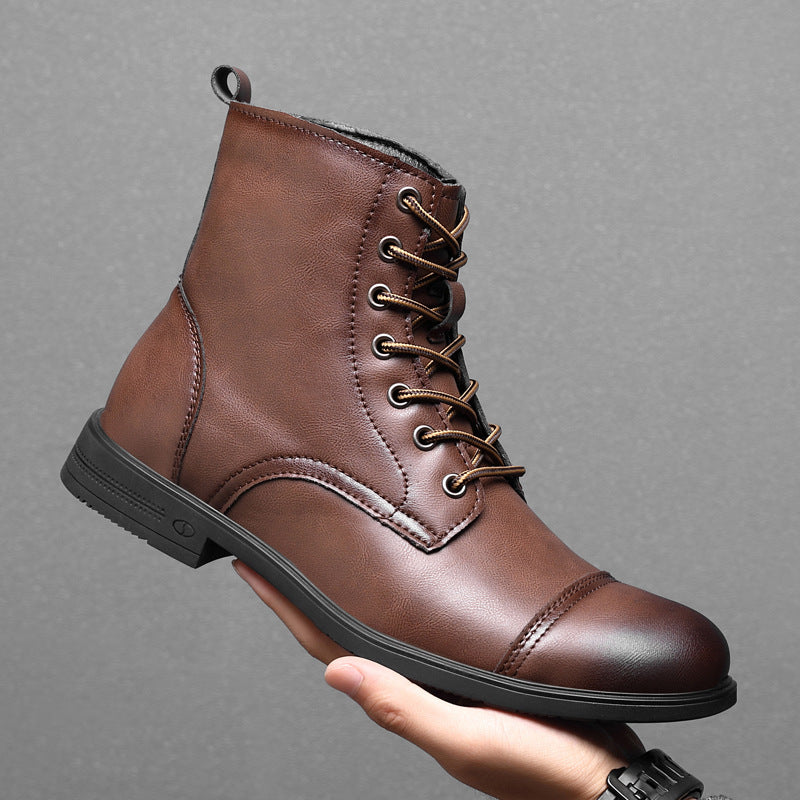 Levoire | Bottes Cheville Cuir Véritable