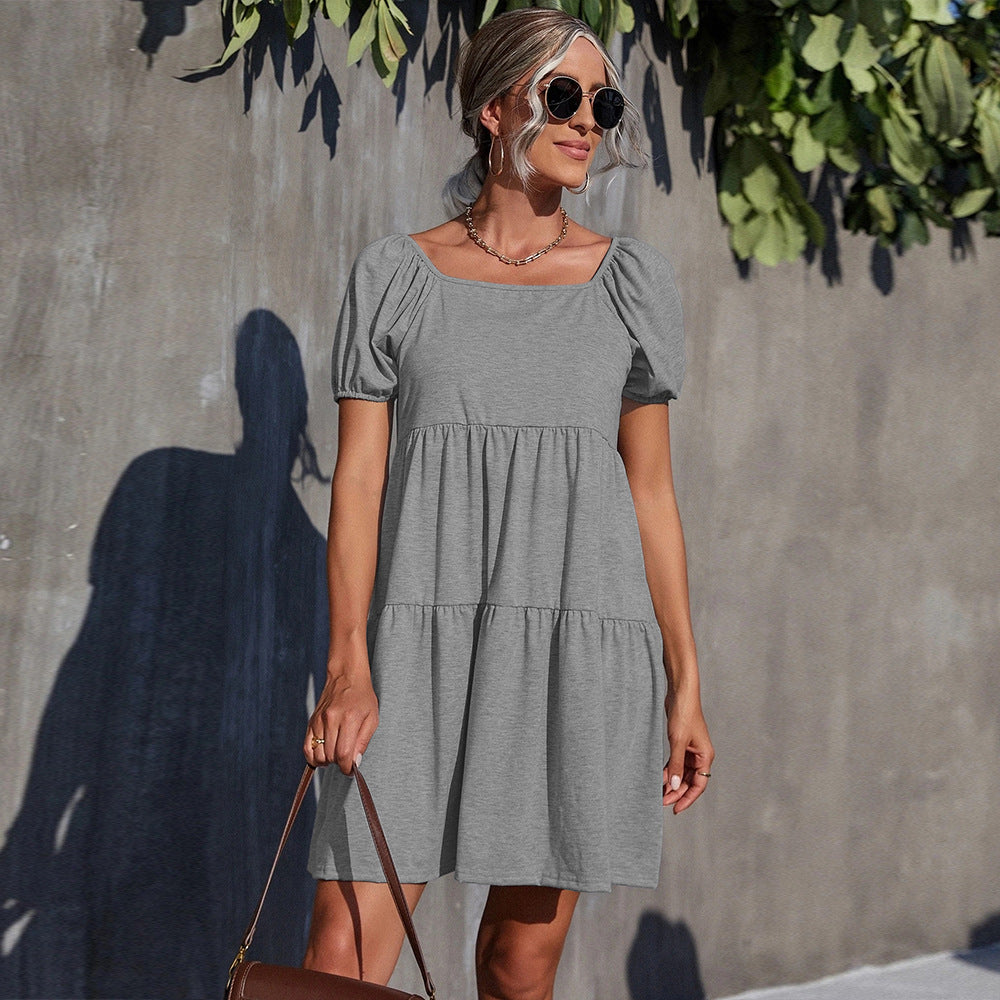 Levoire | Robe tricot élégante à coupe carrée