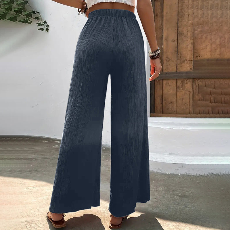 Levoire | Pantalon D'Été Élégant Et Léger Pour Femmes Avec Jambe Évasée