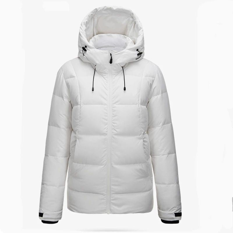 Veste d'hiver matelassée pour femmes avec un matériau extérieur déperlant et une doublure douce Levoire