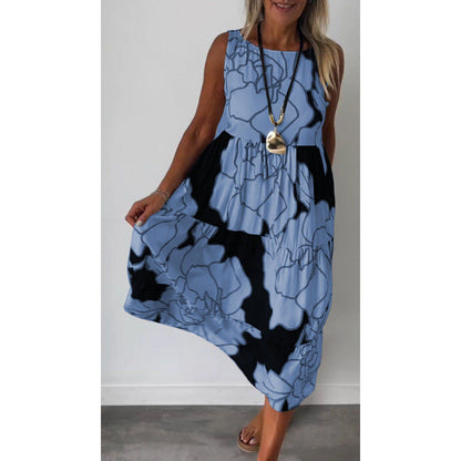 Levoire | Nœud papillon Mode Imprimé Sans manches Nœud papillon Bleu