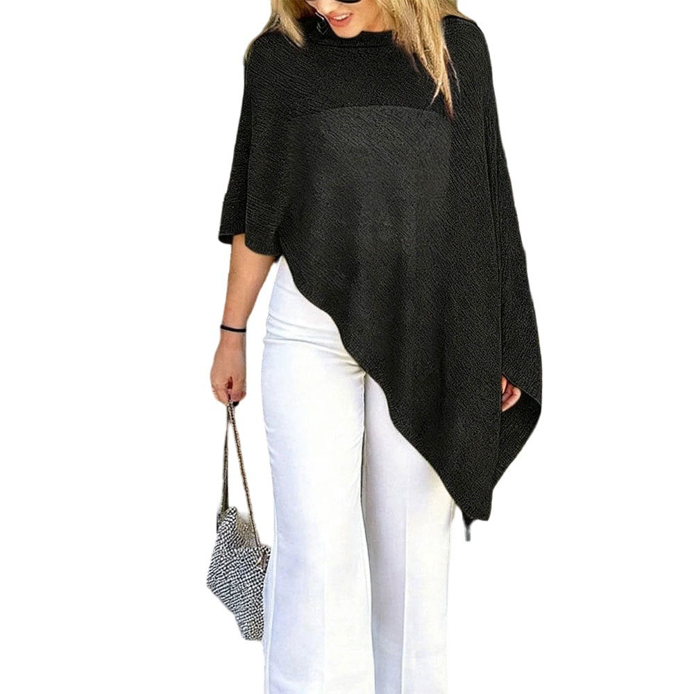Blouse poncho élégante et stylée pour femmes Levoire