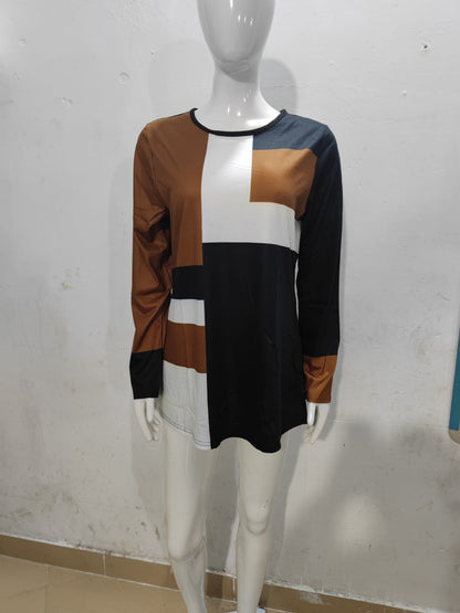 Levoire | Tendance chemise à col rond Kaki