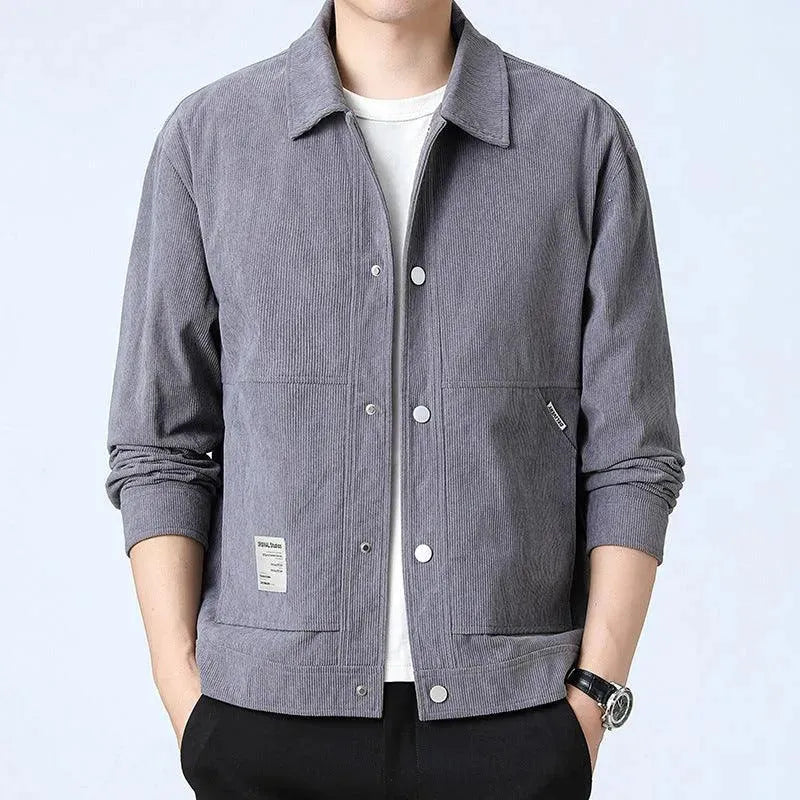Levoire | Veste en velours slim fit 886 Gris