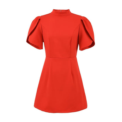 Levoire | Détail de mini robe à manches uniques Rot