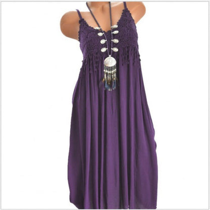 Levoire | Robe en dentelle sensuelle Lila