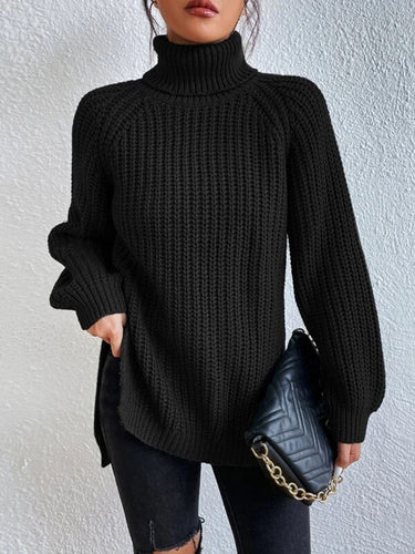 Levoire | Pull En Tricot À Col Roulé Sexy