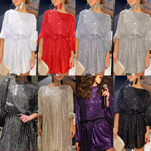 Levoire | Couleur unie, à sequins, taille taille
