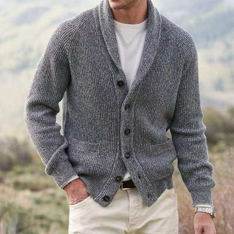 Levoire | Vintage cardigan col V Gris