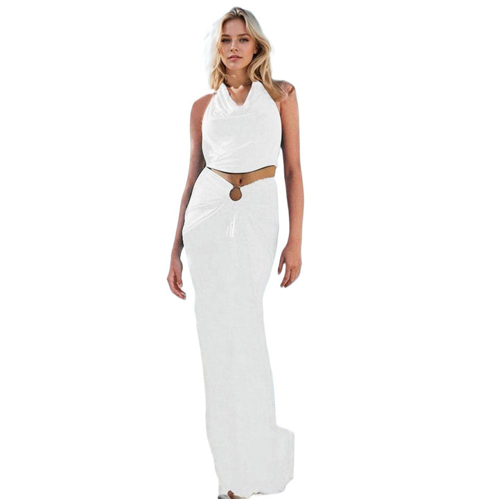 Robe de soirée pour femmes avec un design élégant enroulé et un bandeau élastique sophistiqué Levoire