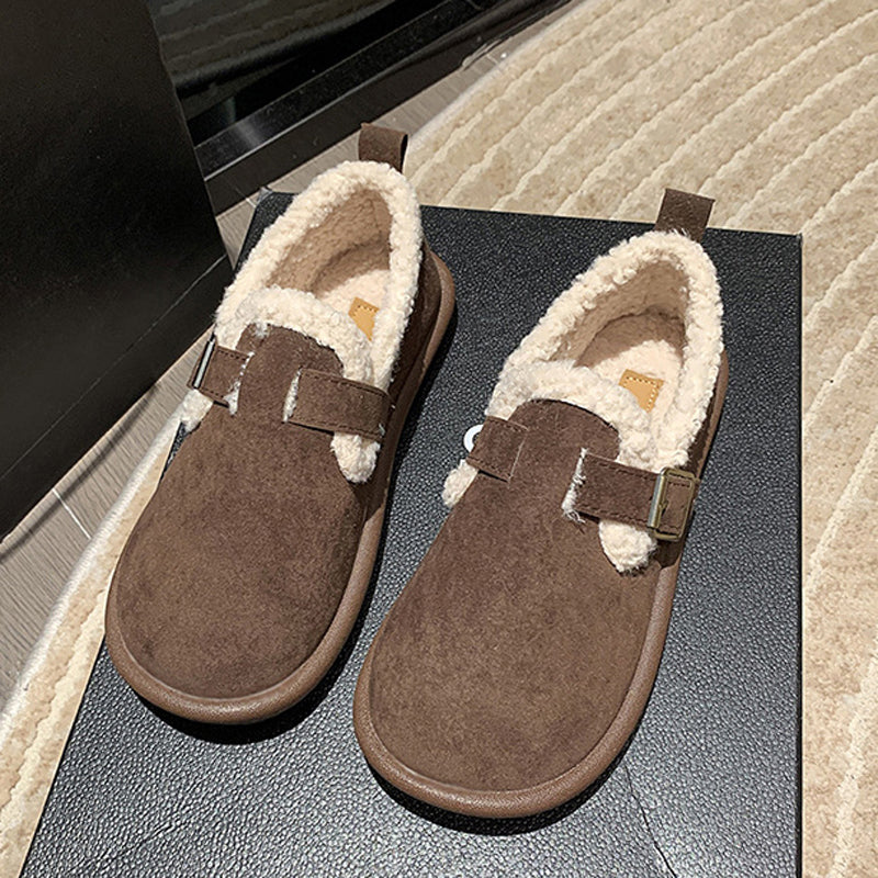 Levoire | Luxe Chaussures Douillettées Avec Boucle Pour Femmes