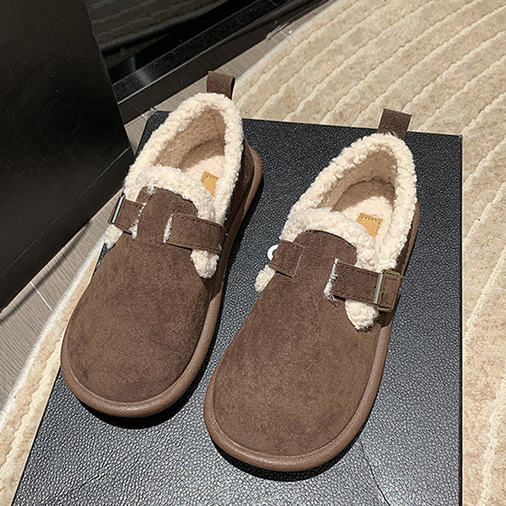 Levoire | Luxe Chaussures Douillettées Avec Boucle Pour Femmes