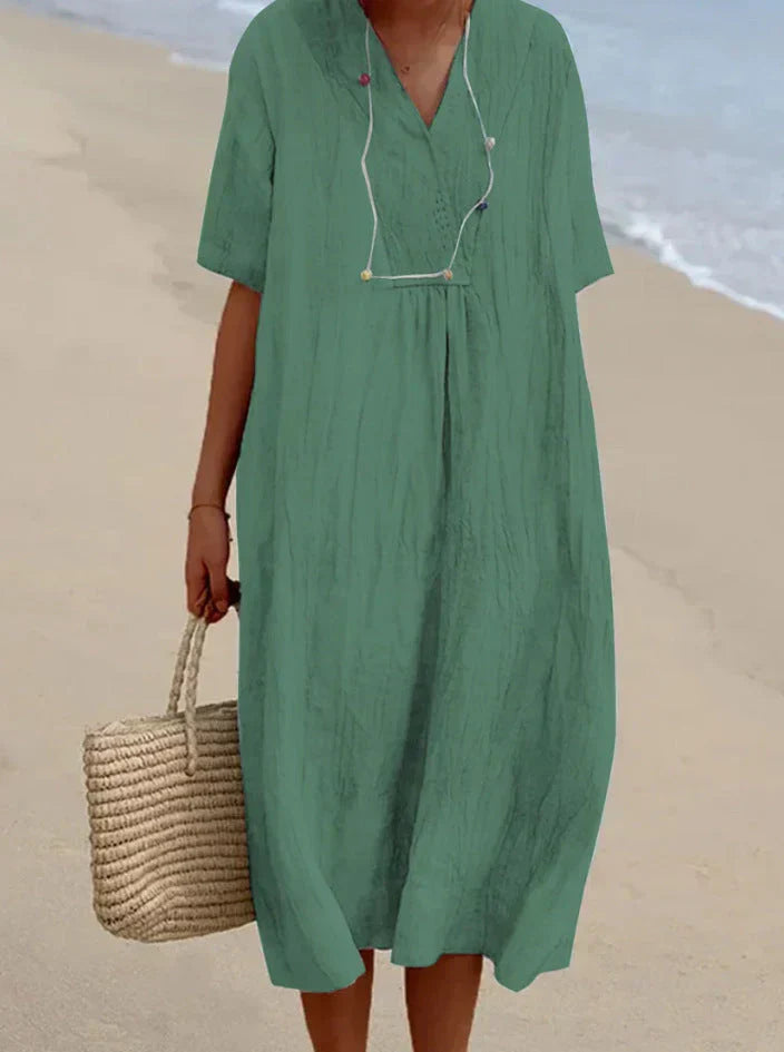 Levoire | en lin pour femme Vert