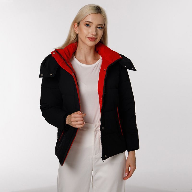 Veste d'hiver matelassée pour femmes avec design réversible et poches pratiques Levoire