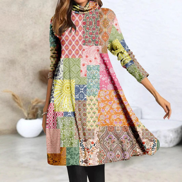 Levoire | Chic Fashion Col Roulé Robe Longue