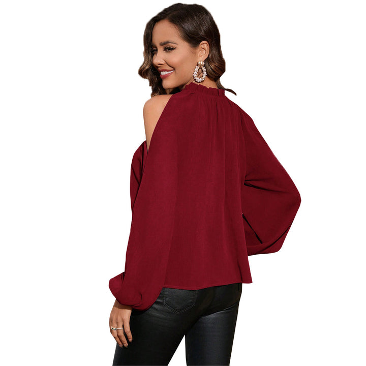 Blouse élégante pour femmes avec design épaules nues et larges manches Levoire