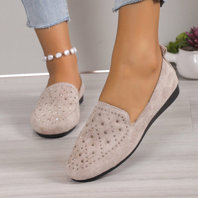 Levoire | Plates Ornées De Strass Kaki