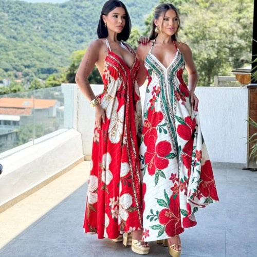 Levoire | Robe longue élégante avec large ourlet