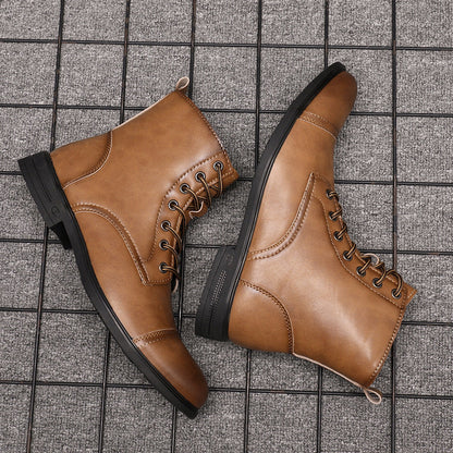 Levoire | Bottes En Cuir Semelle Durable