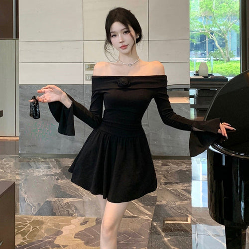 Levoire | Robe en A Manches longues Robe Pure Desire