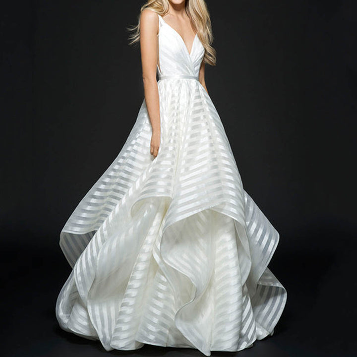 Levoire | Élégant robe de mariée simple Blanc