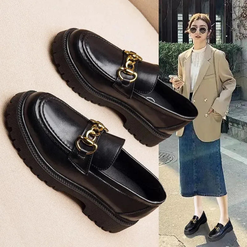 Levoire | Chaussures rétro à semelle épaisse