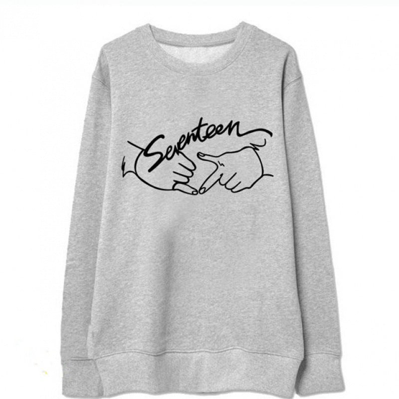 Sweat-shirt pour femmes avec design de manuscrit créatif Levoire