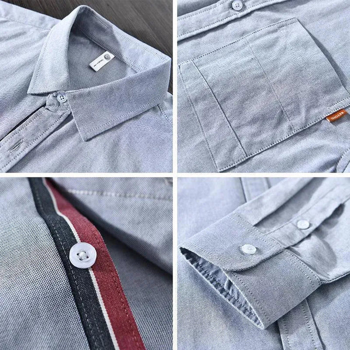 Levoire | Chemise à manches longues pour hommes décontractée