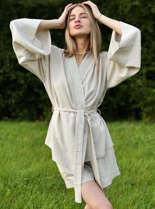 Levoire | Vêtement Et Shorts Unis Pastel Avec Cordon L