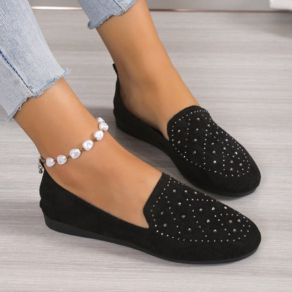 Levoire | Chaussures Décorées Avec Des Pierres Strass