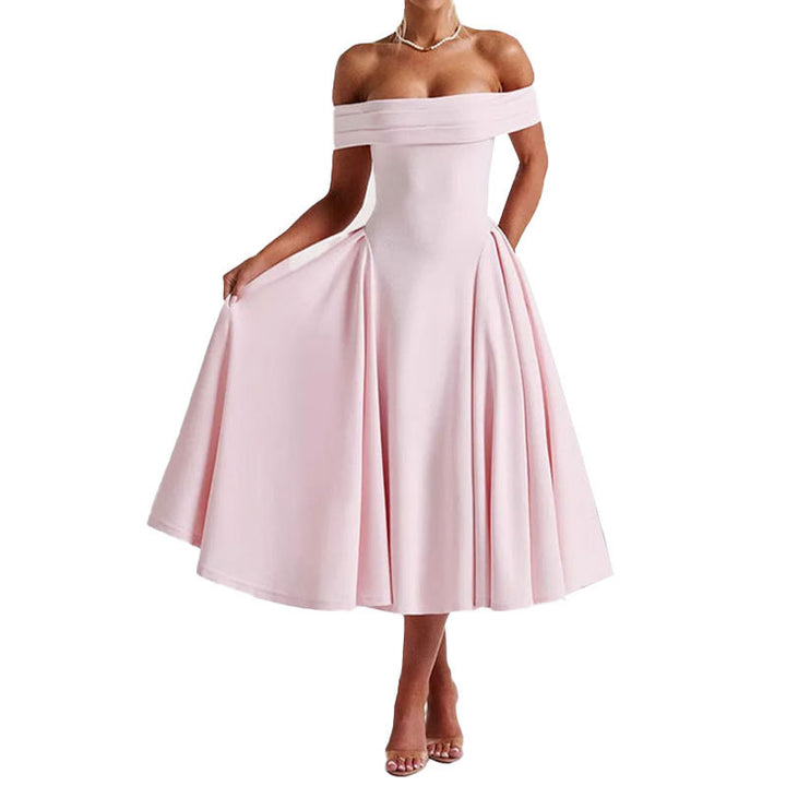 Robe de soirée léopard pour femme Levoire