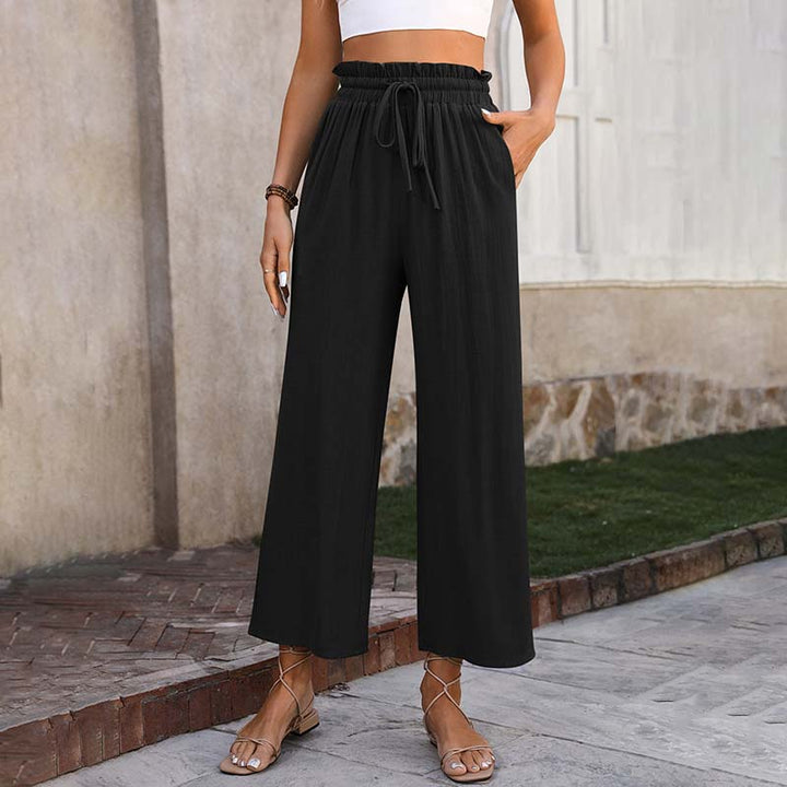 Levoire | Pantalons D'Été Élégants Et Légers Pour Femmes Noir