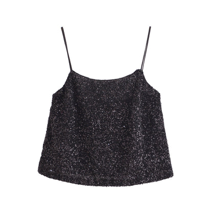 Levoire | Haut Basique Sans Manches noir