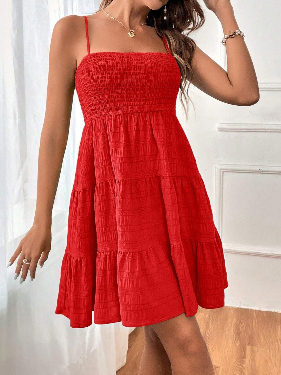 Levoire | Robe Plissée Pour Femmes Rot