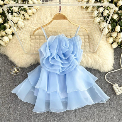 Levoire | Hauts élégants pour femmes Bleu Taille libre