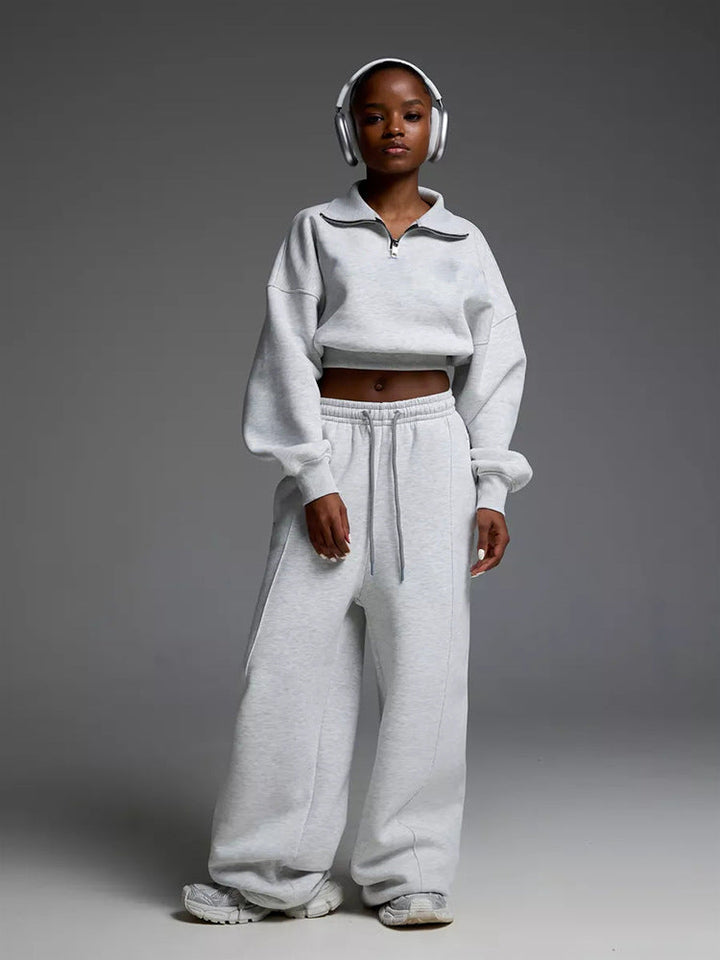 Levoire | Pantalon de détente Jumppari Ensemble deux pièces Gris clair