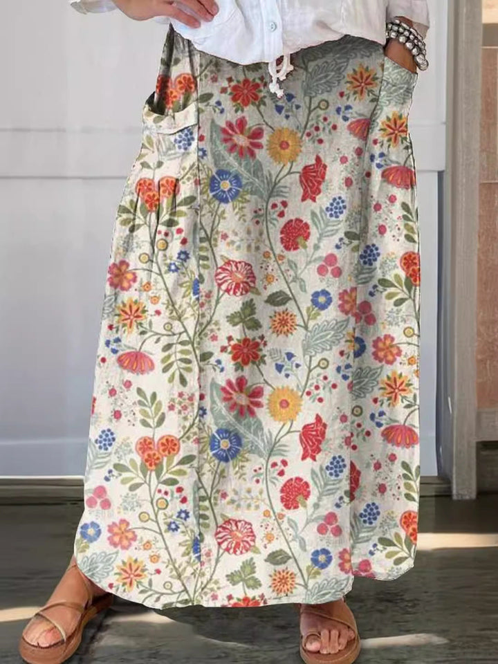 Levoire | Jupe Maxi Fleurs 1