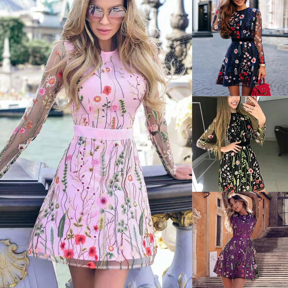 Levoire | Chic Bohémien Robe Fleurie pour Femmes