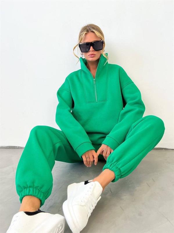 Levoire | Rento robe à zip - ensemble deux pièces Vert