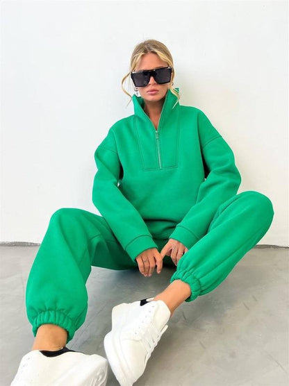 Levoire | Rento robe à zip - ensemble deux pièces Vert