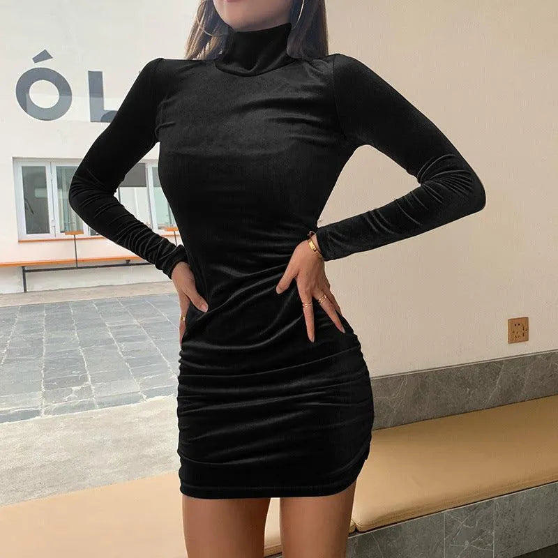 Levoire | T-shirt à manches longues slim fit pour femmes Noir
