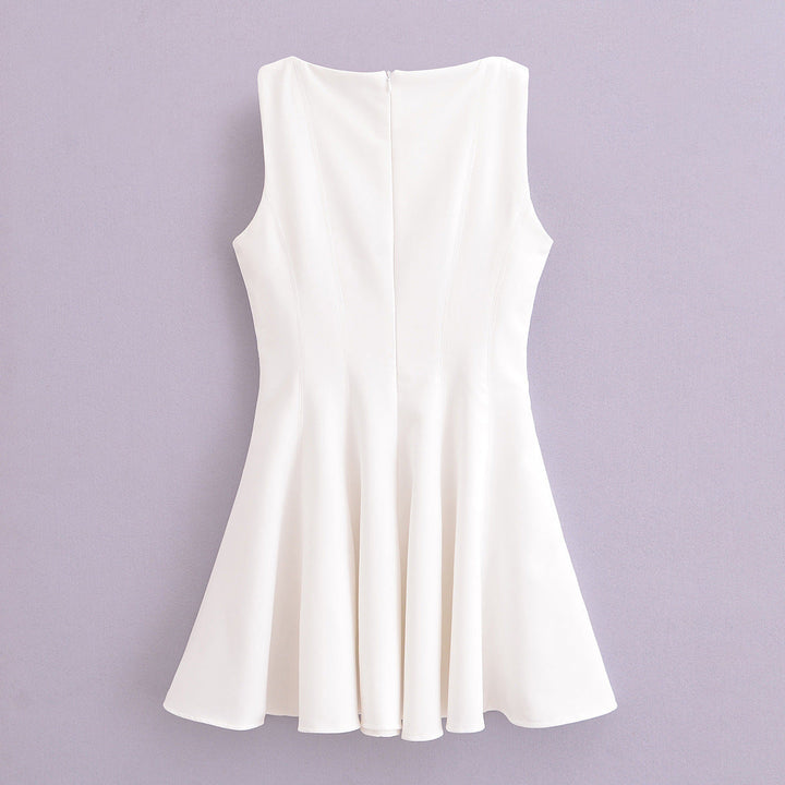 Levoire | Élégante robe midi drapée d'été