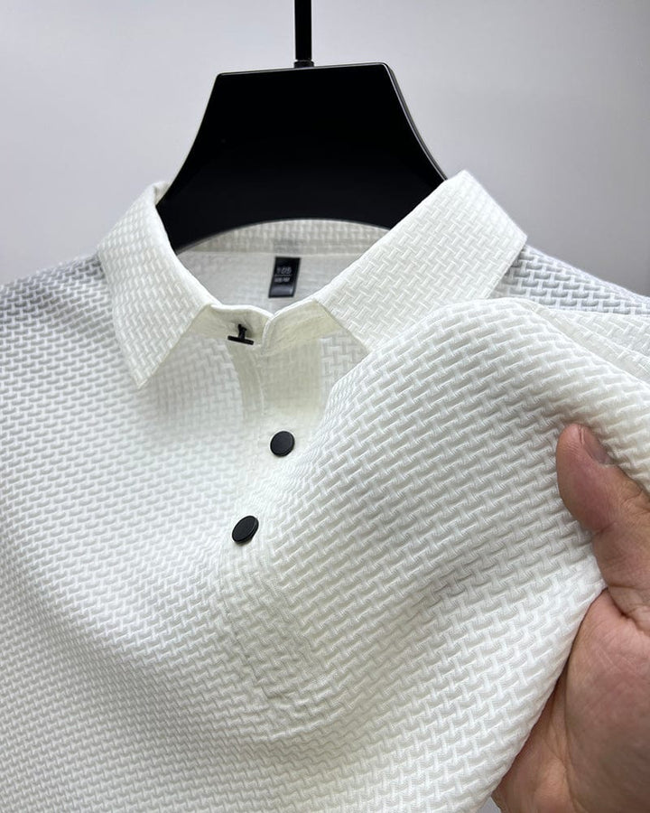 Levoire | Polo Shirt Homme Slim Fit À Manches Courtes Respirant