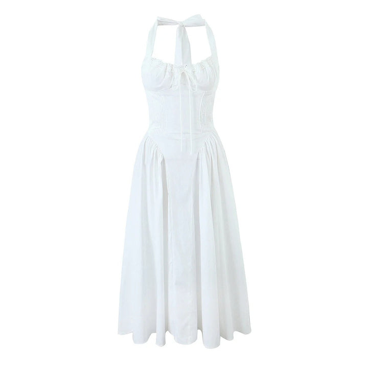 Levoire | Robe Maxime à Dos Nu Romantique