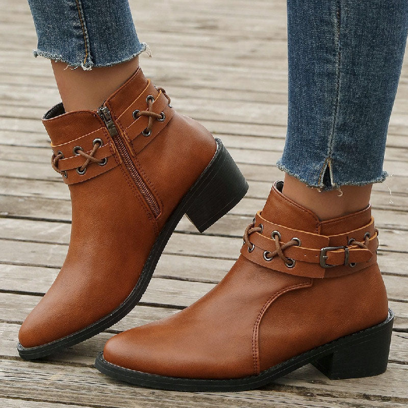 Levoire | Vintage À Bout Pointu Marron