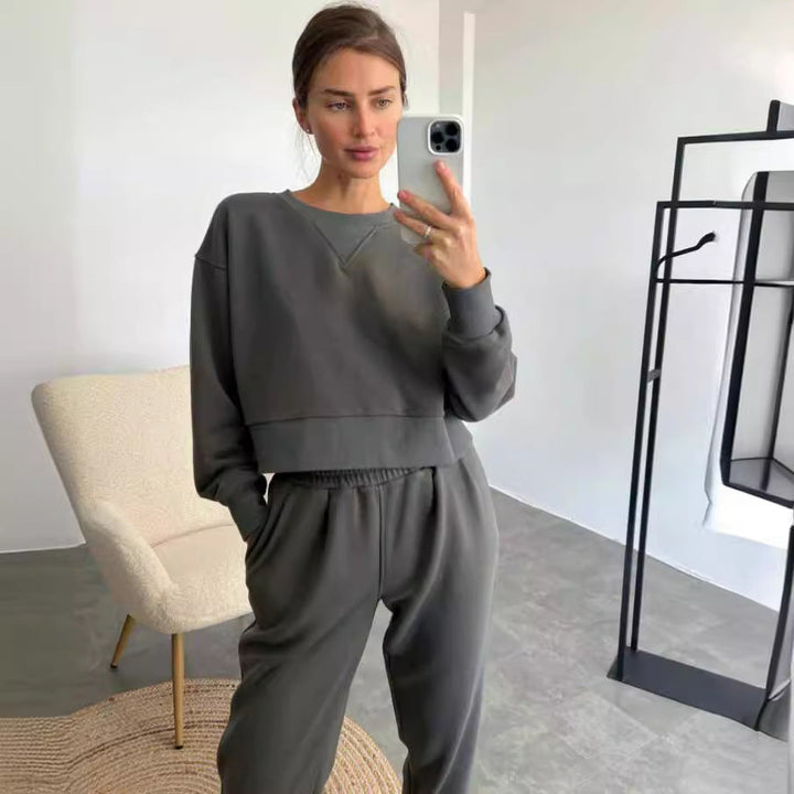 Levoire | Élégant ensemble décontracté deux pièces à manches longues